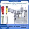 Máquina de enchimento e selagem de limpador facial de alta velocidade, cola, graxa para sapatos de borracha, tintura de cabelo, eritromicina, tubo de alumínio, máquina de dobrar cauda de mangueira