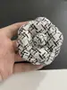 Acessório de Moda de Seda de Alta Qualidade 8cm Flor de Camélia Ultra-Resistente com Broche e Presilha Dupla Utilização