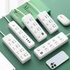 Enchufe Inteligente para el Hogar con Múltiples Orificios, Puerto USB Encriptado, Tablero Plug-In, Oficina de Alta Potencia, Cobre Puro, Subcontrol, Múltiples Interruptores, Tablero de Cableado