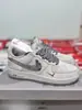 Zapatos Putian Air Force One Af1 Zapatos Blancos Co-Branded Air Tenis para Hombre y Mujer Trigo Piel de Vaca de Primera Capa Zapatos Deportivos de Caña Baja