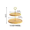 Estante de Exhibición para Mesa de Postres Adornos Pastel Mesa de Descanso para el Té Plato de Bocadillos Plato de Té Estante de Bocadillos para el Té de la Tarde
