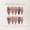 Yihe 101-200 colección de uñas postizas hechas a mano parche de uña postiza terminada producto de uña terminada hecho a mano venta al por mayor