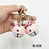 Chaveiro de sino bicolor, fecho lagosta, disponível em vários tamanhos, um acessório versátil para bolsas, sino grande, atacado, perfeito como um pequeno presente para feriados