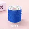 Cuerda Tejida a Mano No. Hilo de Jade 72 Hilos Segmentado Teñido Gradiente Colorido Cuerda de Cinco Colores Hilo para Pulsera DIY Nudo Chino Cuerda Venta al por Mayor