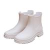 Comércio Exterior Japonês e Coreano Exportação Transfronteiriça Galochas Sapatos de Borracha Femininos Galochas de Moda para Adultos Sapatos Impermeáveis Sapatos Aquáticos Chelsea Tpe