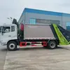 Caminhão compactador de lixo Chengli de 14 metros cúbicos para exportação para a Ásia Central e África, direto da fábrica. Caminhão de transferência de lixo de 12 metros cúbicos 18 metros cúbicos.