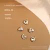 Acessórios para Nail Art Rede de Diamante Transparente Venda Quente Coração Torto Machado Gota d'Água Quadrado Gordo Borboleta Diamante Branco Folha de Ouro Decorações para Unhas