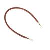 Cuerda redonda de cuero tejida a mano de 8 mm para llevar en la muñeca, correa de repuesto diagonal para bolso, accesorios para bolsos DIY, 51 accesorios