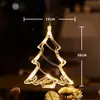 Venta caliente transfronteriza luz de ventosa navideña con gancho control remoto decoración de ventana de dormitorio luz romántica a batería cadena de luces led