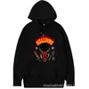 2022 moda marca cosas raras suéter sudadera con capucha al por mayor osaka hombres color de red suéter sudadera con capucha casual abrigo