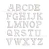 Novo padrão de strass com letras de pérolas em inglês, adesivo de pano com strass de diamante completo, acessórios decorativos para bolsa de chapéu faça você mesmo, material
