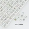 Dongzhou 6mm Strass Estrela Grossa Estrela de Cinco Pontas Strass para Nail Art Celebridade da Internet Popular Pentagonal Irregular Fundo Pontiagudo Decorações DIY para Nail Art
