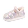 Novos Mocassins Domésticos de Inverno 2026 com Forro de Lã, Espessados para Aquecimento, Solado Macio Antiderrapante, Para Uso Externo, Sapatos de Algodão Fechados Atrás para Mulheres