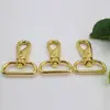 Fabricantes suministran hebilla de gancho de aleación de zinc dorada hebilla de llave para perro accesorios de ferretería hebilla para perro al por mayor