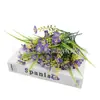Amazon Hierba de Primavera Margarita Sala de Estar Exterior Jardín Patio Decoraciones para el Hogar Flores Artificiales Decoración del Hogar