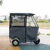 Cobertura de Garagem para Triciclo Elétrico Transparente Totalmente Fechada Nova Cortina de Para-brisa para Cobertura Lazer e Proteção contra Frio Lona de Chuva para Idosos Toldo