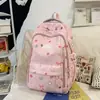 Mochilas de Alta Apariencia con un Estilo Fresco y Dulce para Estudiantes de Secundaria, Preparatoria y Universidad, Gran Capacidad, Mochilas Casuales y Versátiles