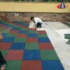 Parque Infantil al Aire Libre para Niños Parque Infantil Interior y Exterior Cancha de Baloncesto Piso de Caucho Estándar Nacional Esterilla de Caucho Plástico de Burbujas