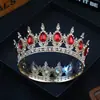 Coroa de pedras preciosas vintage europeia e americana transfronteiriça liga strass acessório de cabeça de noiva apresentação de palco festa coroa atacado de fábrica