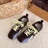 Zapatos de Correr para Mujer con Cordones Suela Suave Zapatos Cortez Zapatos Deportivos Casuales Zapatos de Entrenamiento Alemanes Bloque de Color Cuero Suave Estilo Retro