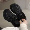 Tênis dad shoes grossos color block retrô para mulheres, moda outono nova coleção, couro legítimo bico redondo estampa de leopardo, tênis casuais esportivos
