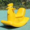Jardim de infância Cavalo de Tróia Cavalo de Balanço Infantil Anti-queda Plástico Cavalo de Balanço Anti-rollover Bebê Brinquedos Ao Ar Livre