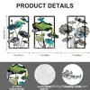 Vaso de Metal para Parede de Alta Venda na Amazon Decoração de Fundo Pintura Artística em Ferro Nova Decoração de Parede Pendurada para Sala de Estar, Casa e Quarto