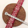 Cinturón Tejido de Tweed Colorido de Ala Ancha con Cerdas de Cepillo de Dientes, Lentejuelas Doradas de Seda, Accesorios para Ropa, Accesorios para Manualidades