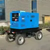 Soldador Generador Diésel Montado en Remolque Dazhe Power 600A 400A 500A Soporta Soldadura TIG Ranurado con Arco de Carbón