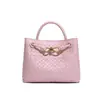 2025 Design de Nicho Sensação de Alto Padrão Grande Capacidade Bolsa de Mão Moda Feminina Versátil Elegante Simples Bolsa Tecida Artesanal
