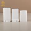 15g oval pp máscara bastão grande capacidade tubo plano antitranspirante bastão creme corporal tubo inferior rolo giratório desodorante bastão