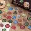 Fita adesiva para colagem Mo Mo série mercado retrô elemento decorativo para álbum de recortes formato especial colagem 100 em 8 opções