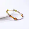 Joyería de Cuerda Multicolor Tejida a Mano en Nuevo Estilo Chino, Diseño Unisex, Moda Nacional de Tendencia, Accesorio de Mano de Estilo Nicho