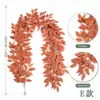 Enredaderas de Plantas Artificiales, Enredaderas de Eucalipto de Primavera, Hiedra Verde para Decoración del Hogar, Enredaderas Artificiales de Hoja de Azufaifo