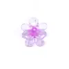 Nuevo Clip de Garra Pequeña de Flor de Celebridad de Internet de Moda Pasador Coreano de Flor de Cinco Pétalos Pinza para el Cabello Infantil Pinza para Moño de Bebé Pinza Superior Venta al por Mayor