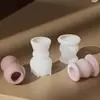 Portavelas de Columna Romana Minimalista Estilo Europeo Amapola Molde de Silicona Base para Velas de Aromaterapia DIY Soporte de Exhibición Molde de Yeso