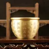 Copa Baifu de latón, cilindro Baifu, cornucopia de la fortuna, cilindro de cobre, adornos de metal, artesanías antiguas, fabricantes al por mayor