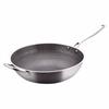 Wok de Acero Inoxidable Chuangfa Pan para Freír sin Recubrimiento Cocina de Inducción Estufa de Gas Sartén para Cocinar Sartén Antiadherente