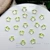 K9 Cielo Estrellado moca estrella joyería para uñas destello fino estrella de cinco puntas diamante para uñas decoraciones mixtas para uñas al por mayor