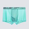 Explosões HELLO seda gelada cueca masculina jovem boxer boxer shorts boxer cueca infantil calças curtas outlet de fábrica