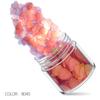 Lentejuelas de corazón para manicura transfronterizas 24 colores lentejuelas láser polvo de cebolla dorado rojo rosa estrellas de cinco puntas lentejuelas con forma de mariposa