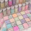 Piedras de Vidrio Asimétricas No Porosas de 2-6 mm Cuentas Sueltas Material de Decoración para Fundas de Teléfono Móvil Hechas a Mano DIY Accesorios
