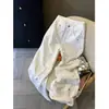 Estilo para ir al trabajo, diseño fluido, corte ajustado, favorecedor, jeans blancos de cintura alta, control de abdomen, alargador, individual, versátil, pantalones de pierna ancha