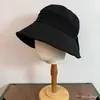 Sombrero de Cubo con Lazo Estilo Japonés de Lino Sintético para Mujer con Ala Ancha, Efecto Adelgazante del Rostro, Sombrero de Protección Solar para Exteriores de Primavera y Verano