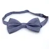 Gravata borboleta masculina traje formal casamento coreana borboleta performance fotografia masculina britânica gravata borboleta padrinho noivo casamento cor sólida