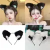 Faixa de Cabeça de Gatinha Anime Estilo Celebridade Cosplay com Orelhas de Gato Faixa de Cabeça de Empregada com Sino Faixa de Cabeça de Performance