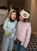 Nueva Norma Nacional Estilo Lulu Chaqueta de Plumas para Niños Invierno 90% Plumón de Pato Blanco Chaqueta Ligera de Plumas para Niñas y Niños Pequeños