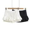 Chica caliente sexy falda corta esponjosa para mujer verano nuevo puro sexy cintura alta anti-exposición falda legging ajustada
