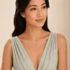 Collar de 8 palabras de la suerte, joyería artesanal transfronteriza europea y americana, collar cruzado de moda para mujer, entrega de una sola pieza