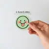 Pegatinas de Recompensa Divertidas y Lindas de Caras Sonrientes de Colores Pegatinas de Dibujos Animados DIY Hechas a Mano para Bolsas de Compras y Sellos de Cajas de Regalo